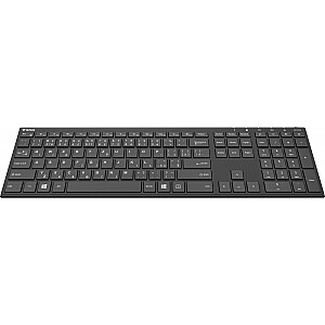 Bezvadu tastatūra SLIM YKB 2000 CSBK uzlādējama