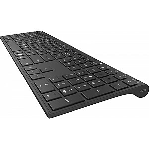 Bezvadu tastatūra SLIM YKB 2000 CSBK uzlādējama