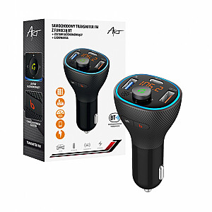 Auto FM-MP3 raidītājs ar BT funkciju, USB LCD FM-73 QC3.0