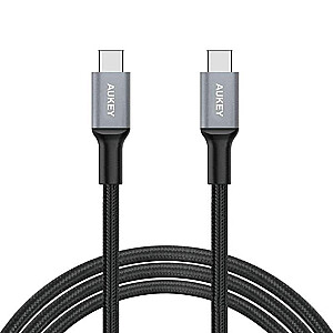 Нейлоновый кабель CB-CD6 для быстрой зарядки USB C — USB C | 2м | 3А | 60 Вт ПД | 20 В