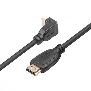 Кабель HDMI v 2.0, позолоченный, изогнутый, 1,8 м