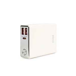 Powerbank 10000 mAh, īpaši ātra uzlāde USB-C PD 20W + 2x USB-A QC3.0 22.5W