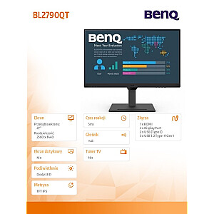 Монитор 27 Cali BL2790QT 2K 5 мс/IPS/75 Гц/HDMI