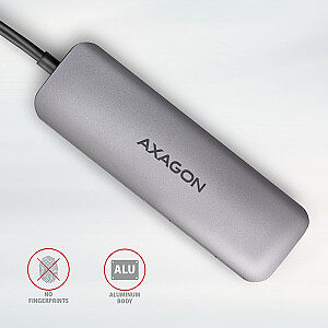 HMC-HCR3A Wieloportowy концентратор: 3 порта USB-A + HDMI + SD/microSD, USB-C 3.2 Gen 1, кабель USB-C длиной 20 см