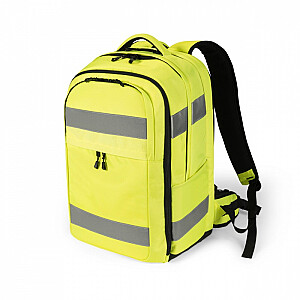 Klēpjdatora mugursoma 17,3 collas HI-VIS 32-38L dzeltena