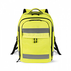 Klēpjdatora mugursoma 17,3 collas HI-VIS 32-38L dzeltena