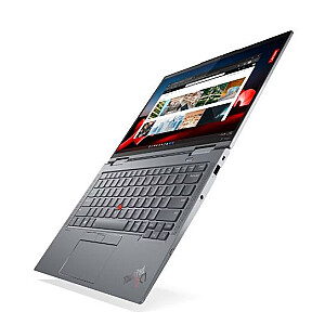 Ultrabook ThinkPad X1 Yoga G8 21HQ0033PB W11Pro i7-1355U/16GB/512GB/INT/LTE/14.0 WUXGA/Touch/Storm Grey/3 gadu Premier atbalsts + CO2 kompensācija