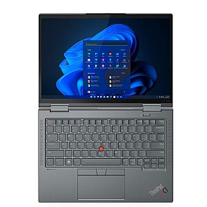 Ultrabook ThinkPad X1 Yoga G8 21HQ0033PB W11Pro i7-1355U/16GB/512GB/INT/LTE/14.0 WUXGA/Touch/Storm Grey/3 gadu Premier atbalsts + CO2 kompensācija