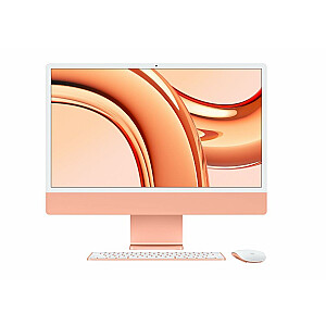 iMac 24": M3 8/10, 8GB, 256GB - oranžs