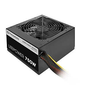 Zasilacz – Litepower II Black 750 W (Active PFC, 2xPEG, 120 mm, Single Rail)