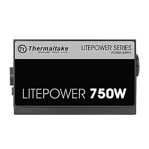 Zasilacz – Litepower II Black 750 W (Active PFC, 2xPEG, 120 mm, Single Rail)