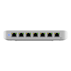 Ubiquiti UniFi 8 portu GbE PoE+ ieeja ar barošanu GbE++ 210 W