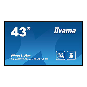 Iiyama IIYAMA LH4360UHS-B1AG 43inch UHD