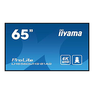 Iiyama IIYAMA LH6560UHS-B1AG 65 дюймов UHD