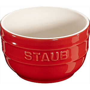 Staub Mini Ramekin Round, 2 gab. - 200 ml, sarkans