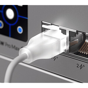 Tīkla kabelis Ubiquiti UACC-Cable-Patch-EL-0,15MW, caurspīdīgs, balts, Cat6