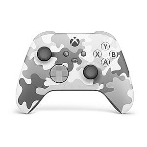 Microsoft Xbox bezvadu kontrolieris — Arctic Camo Special Edition Grey, balts Bluetooth Gamepad Analog / Digital Android, PC, Xbox One, Xbox Series S, Xbox Series X, iOS