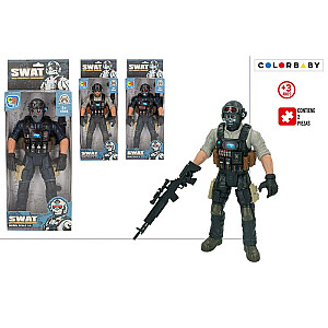 Policijas SWAT figūra 30 cm CB47040