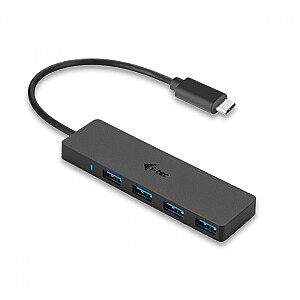 USB-C Slim pasywny HUB 4x USB 3.0 do podłączenia USB-A/USB-C