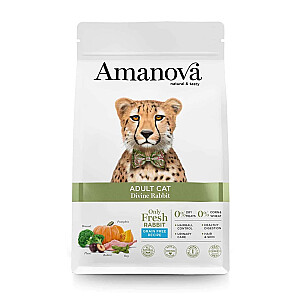 AMANOVA Adult Cat Divine Rabbit - dry cat food - 1,5kg