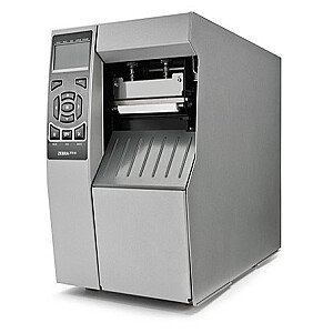 TT Printer ZT510; 4", 203 dpi, Euro and UK cord, Serial, USB, Gigabit Ethernet, Bluetooth LE, Rewind, Mono, ZPL