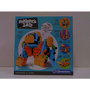 Clementoni Maker's Lab Funny Animals 50326 Creative Kit