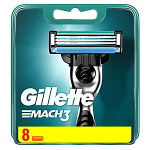 Сменные лезвия для бритвы GILLETTE Mach3 8 шт.