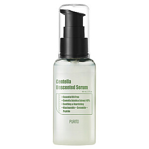 PURITO Centella Unscented Serum ādu atjaunojošs serums 60ml