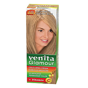 Krāsojoša matu krāsa VENITA Glamour 7/0 Natural Blonde 100ml