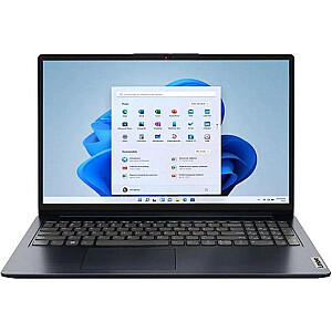 Portatīvais dators Lenovo IdeaPad 1 15IGL7 15.6 HD N4120 4GB 128GB Flash EN W11S Blue 82V7000HRM