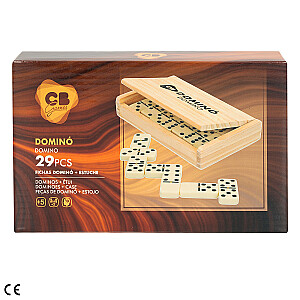 Galda spēle Domino klasiskais koka kārbā CB47596