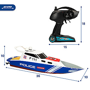 Radiovadāmā laiva Police 36 cm (USB uzlādē) 4+ CB47674