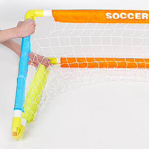 Futbola vārti salokāmi 100x60x60 cm CB Sport 3+ CB47692