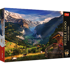 TREFL Premium Plus Пазл Lauterbrunnen Valley, 1000 шт.