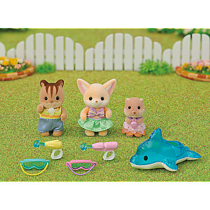 SYLVANIAN FAMILIES комплект Вечеринка у Бассейна