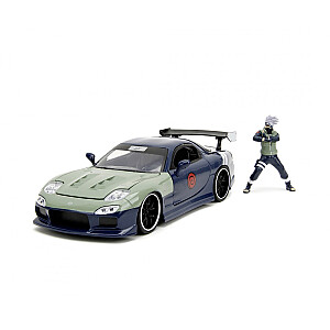 Автомобиль с фигуркой Наруто 93 Mazda RX-7 1/24