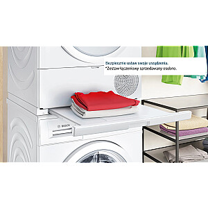 BOSCH WTH85077PL Series 4 Heat Pump Washer Dryer 8kg White