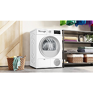 BOSCH WTH85077PL Series 4 Heat Pump Washer Dryer 8kg White