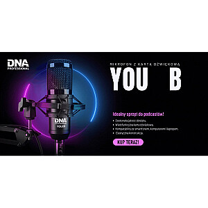 DNA YOU2B Microphone Kit Audio Interface Tripod