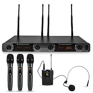 NN WMIC4 Wireless Microphone Sound System