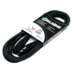 CABLE4ME Cable DMX Cable 3pin 20m for Lights