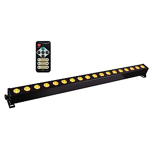 LIGHT4ME PIXEL BAR 18 RGBW IR LED strip + remote control