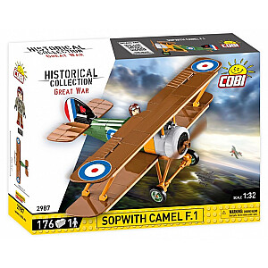 COBI 2987 Historical Collection Great War Sopwith Camel F.1 176 Pieces