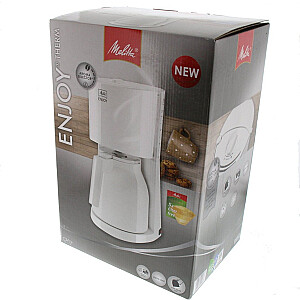 MELITTA® ENJOY II THERM vienas tases kafijas automāts, balts