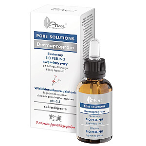 AVA LABORATORIUM Pore Solutions Bio-pilingas su fito rūgštimi 5% 30ml