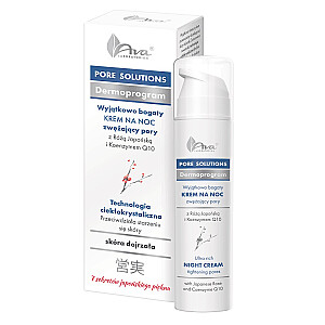 AVA LABORATORIUM Pore Solutions naktinis kremas sutraukiantis poras 50ml