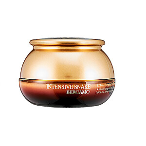 BERGAMO Intensiv Snake SYN-AKE Wrinkle Care Cream pretgrumbu sejas krēms ar čūsku indes ekstraktu 50ml