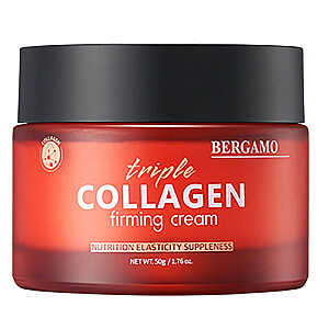 BERGAMO Triple Collagen Firming Cream укрепляющий крем для лица 50г