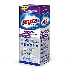 BRYZA Lanza Express 8 Action Fresh veļas mazgājamās mašīnas tīrīšanas šķidrums 250ml