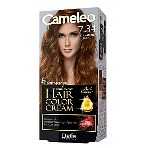 CAMELEO Plaukų dažai Omega 7.34 Cinnamon Blonde